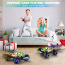 Remote Control Car, RC Cars Kids Toys for Boys, 2.4Ghz RC Truck Toys, Green/Blue - Like New
