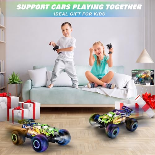 Remote Control Car, RC Cars Kids Toys for Boys, 2.4Ghz RC Truck Toys, Green/Blue - Like New