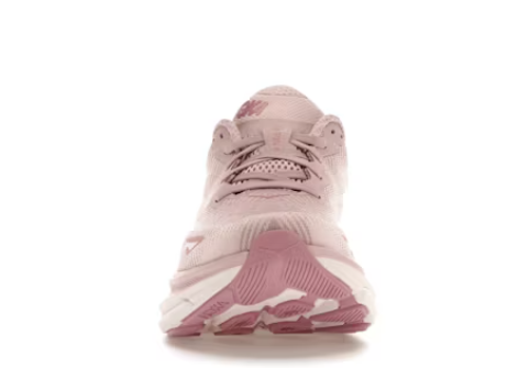 HOKA ONE ONE CLIFTON 9 - PALE MAUVE/PEACH WHIP - SIZE 8.5 - Like New