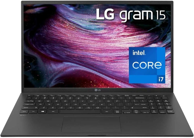 For Parts: LG GRAM 15Z90Q-P.AAC8U1 15.6" FHD  i716GB 1TB SSD BLACK - CRACKED SCREEN/LCD