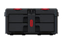 Keter Stack & Roll Heavy Duty 2 Drawer DIY Tool storage Unit Black 253384 - Like New