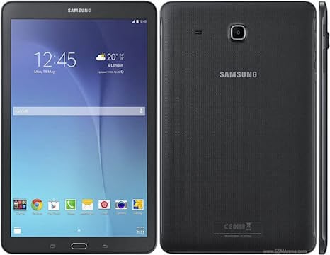 For Parts: SAMSUNG GALAXY TAB E 8.0" 16GB AT&T SM-T377A BLACK - CRACKED SCREEN/LCD