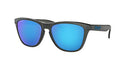 OAKLEY OO9245 FROGSKINS LOW BRIDGE FIT SQUARE SUNGLASSES 54MM GRAY SMOKE/PRIZM - Like New
