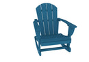 TRAPPER'S PEAK HDPE ADIRONDACK ROCKING CHAIR TPW3020 - BLUE - Like New