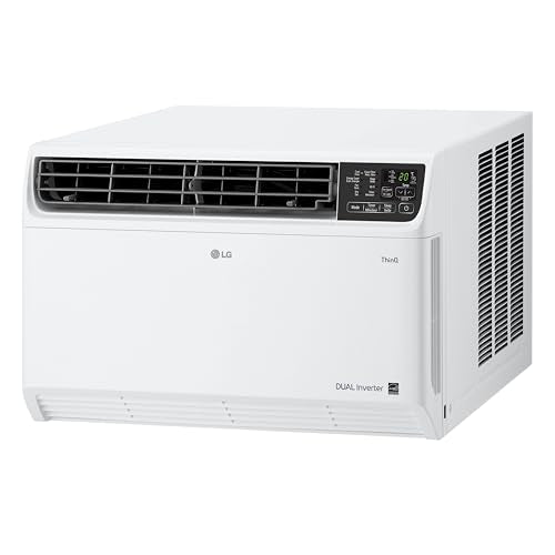 LG 14,000 BTU DUAL INVERTER, SMART WI-FI ENABLED WINDOW AC - WHITE - Brand New