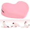 BREMENTREY SEX PILLOW FOAM HEART PILLOW SEX POSITION PILLOW FOR ADULTS - PINK - Brand New