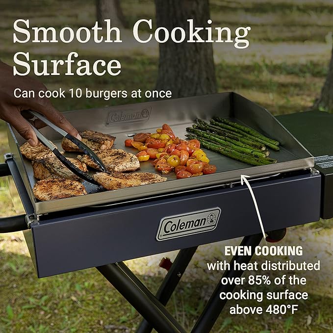 COLEMAN ROADTRIP GRIDDLE 19" BLUE NIGHTS C001 - BLUE - Like New