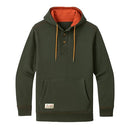 FIELD & STREAM MEN'S SHOVELER RING NECK 1/4 ZIP HOODIE XL ARMY GREEN - Like New