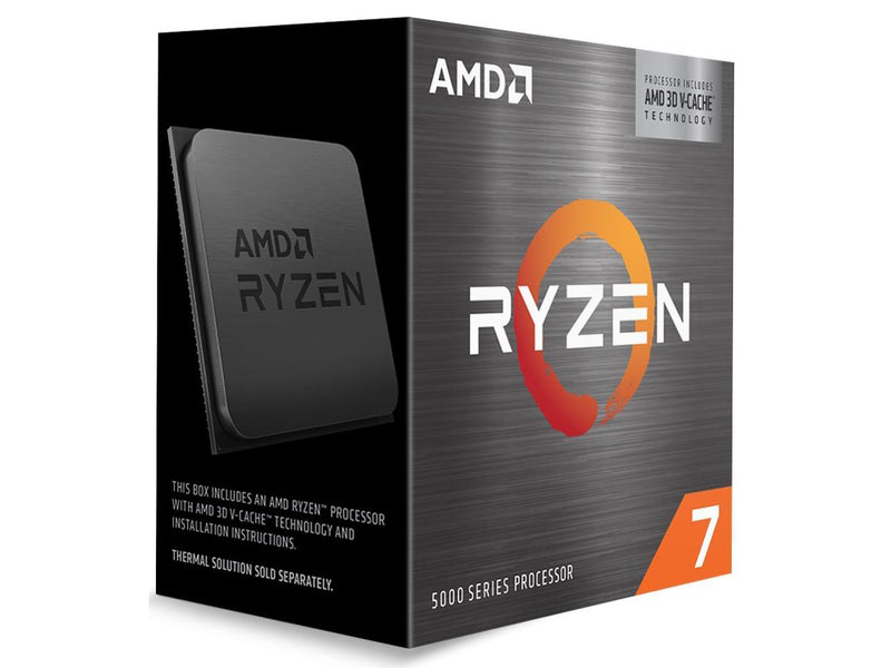 AMD Ryzen 7 5800X3D 8-core, 16-Thread Desktop Processor with AMD 3D V-Cache