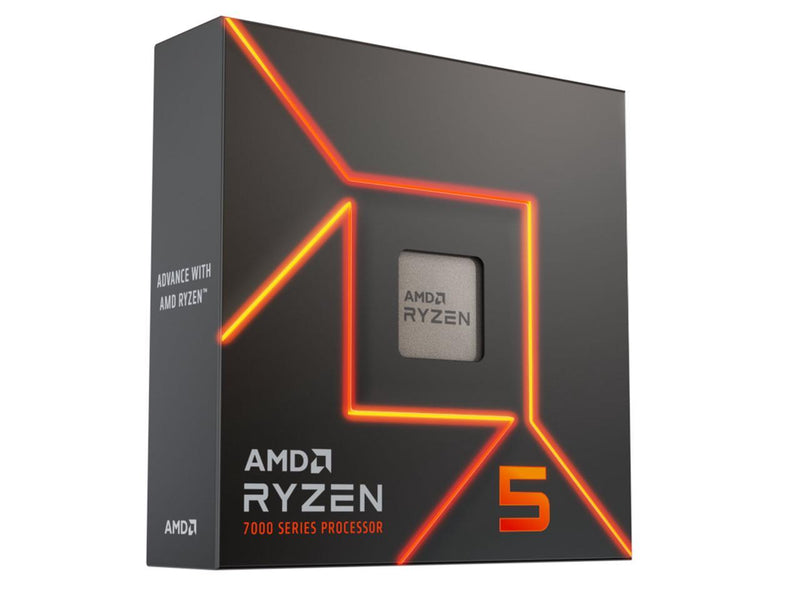 AMD Ryzen 5 7600X - Zen 4 6-Core 4.7 GHz - Socket AM5 - 105W Desktop Processor