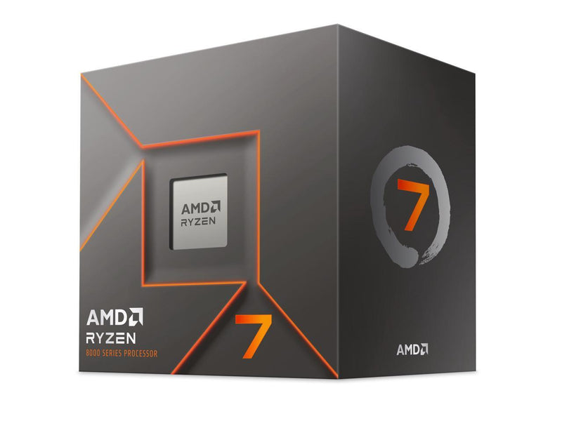 AMD Ryzen 7 8700F (4.1 Ghz) - Ryzen 7 8000 Series 8-Core/ 16-Threads, Socket