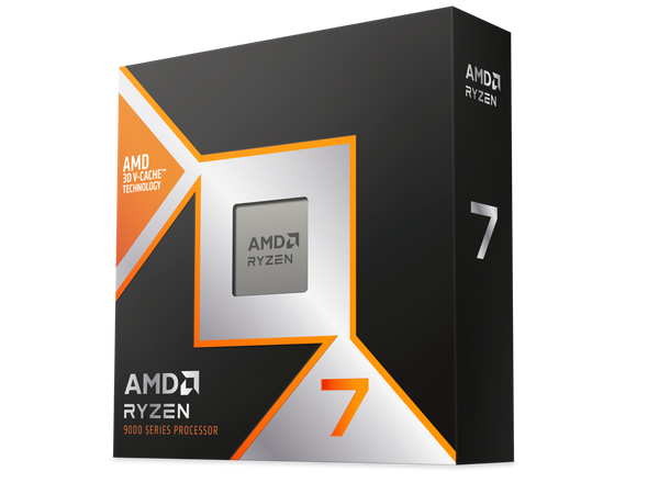 AMD Ryzen 7 9800X3D - Ryzen 7 9000 Series Zen 5 8-Core 5.2 GHz - Socket AM5 120W