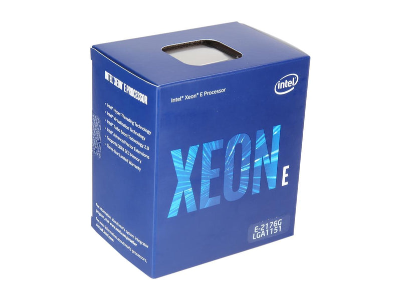 Intel - BX80684E2176G - CPU BX80684E2176G Xeon E-2176G KABL 6 Core/12