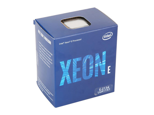 Intel Xeon E-2134 Coffee Lake 3.5 GHz LGA 1151 71W BX80684E2134 Server Processor