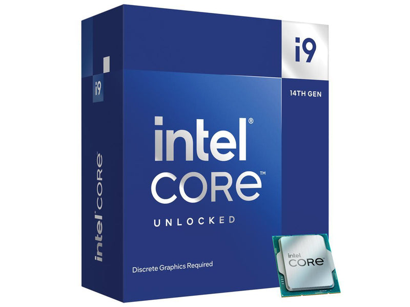 Intel Core i9-14900KF - Core i9 14th Gen 24-Core (8P+16E) LGA 1700 125W None