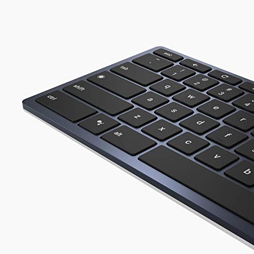 BRYDGE C-TYPE BLUETOOTH KEYBOARD FOR CHROMEBOOK/WINDOWS/ANDROID NAVY BLUE - Brand New