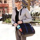Skip Hop Fit All-Access Diaper Tote, Black/Cobalt - Brand New