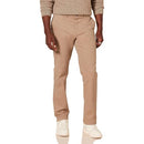 AMAZON ESSENTIALS MEN'S CHINO PANT - SIZE 30W X 32L - DARK KHAKI BROWN - Brand New