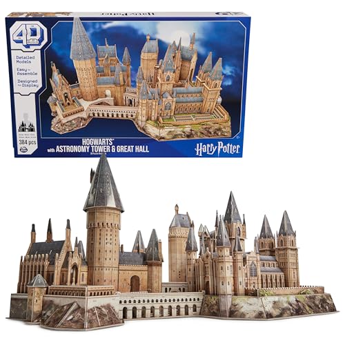 SPIN MASTER LTD 4D BUILD HARRY POTTER DELUXE HOGWARTS CASTLE 6068733 - MULTI Like New