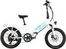LECTRIC EBIKES - XP3 STEP-THRU FOLDABLE LONG-RANGE EBIKE - WHITE - Like New