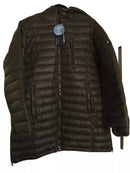 GALAXY BY HARVIC SPIRE BY GALAXY AURORA WOMEN'S PUFFER COAT, OLIVE, SMALL - Brand New