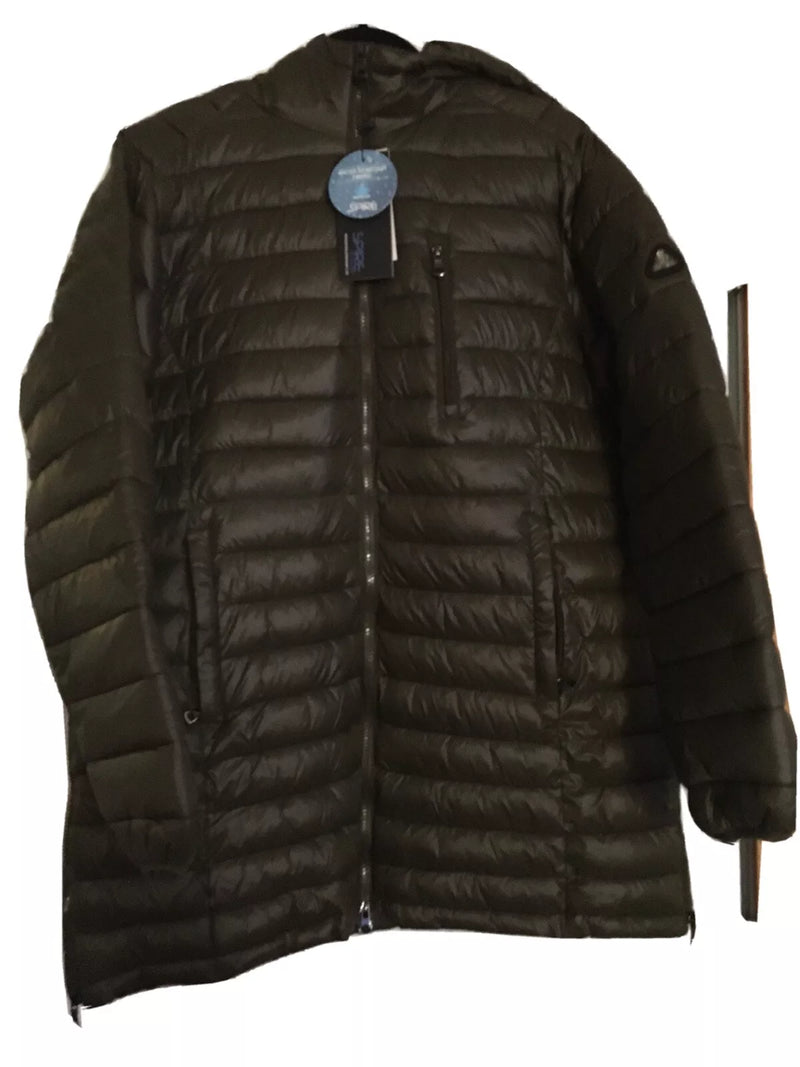 GALAXY BY HARVIC SPIRE BY GALAXY AURORA WOMEN'S PUFFER COAT, OLIVE, SMALL - Brand New