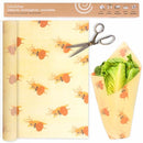 WAXWRAP WAXED COTTON FOOD ROLL 15" X 47" - MULTICOLOR - Like New