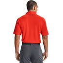 UNDER ARMOUR MEN'S TECH GOLF POLO PHOENIX FIRE/PITCH GRAY SIZE 3XL - Brand New
