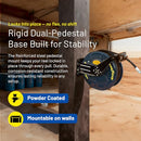 GOODYEAR M820154 SPRING DRIVEN HOSE REEL - BLUE - Like New