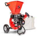 G GREATCIRCLEUSA WOOD CHIPPER SHREDDER GAS POWERED 3 IN 1 - RED - Like New
