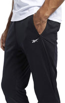 FJ4057 Reebok Workout Ready Track Pant Mens Athletic Pants XL - Black - Brand New