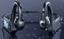 GENERIC SPORT HEADSET WIRELESS BLUETOOTH 5.3 EARBUDS EAR BONE CONDUCTION - BLACK - Like New