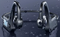 GENERIC SPORT HEADSET WIRELESS BLUETOOTH 5.3 EARBUDS EAR BONE CONDUCTION - BLACK - Like New
