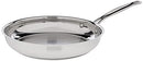 CUISINART 10-INCH OPEN SKILLET, STAINLESS STEEL SKILLET LARGE KITCHEN PAN - Like New