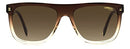 267/S CARRERA UNISEX ADULT SUNGLASSES - SHADED BROWN/BEIGE/BROWN - Like New