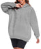 Fkeep Oversized Hoodies Women's Fleece Crewneck Sweatshirt Casual Long Sleeve - Brand New