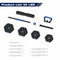 VIVITORY DUMBBELL SETS ADJUSTABLE WEIGHTS FREE WEIGHTS CONNECTOR - BLACK/BLUE - Like New