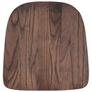 Flash Furniture Wood Replacement Seat Rustic Walnut 4-Pack B07HXP64DB - NEW - Brand New
