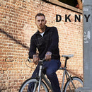 DKNY MEN'S SKINNY JEANS MID RISE,STRETCH,WASHED,DK00JN300A ST/WASH, 36x30 - Brand New