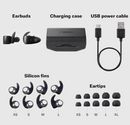 YAMAHA TW-ES5ABL TRUE WIRELESS EARBUDS - BLACK - Scratch & Dent