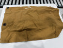 BEAR & BARK TOP LOAD CANVAS DUFFEL BAG 34" X 20" - COYOTE - Like New