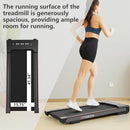 GOYOUTH 2 IN 1 UNDER DESK ELECTRIC TREADMILL EXERCISE MACHINE - BLACK MEDIUM - Like New