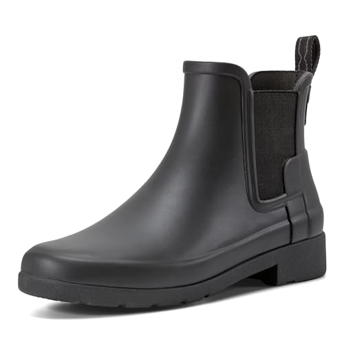 WFS2201RMA HUNTER Women's Refined Chelsea Boot Black SIZE WOMEN 8 - Like New