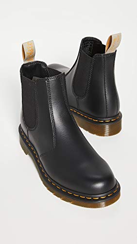 21456001 DR. MARTENS MEN 2976 FELIX RUB OFF CHELSEA BOOT, BLACK, SIZE 9M/10W - Like New
