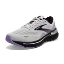Brooks Women’s Adrenaline GTS 23 Supportive Running Grey/Black/Purple Size 10 - Like New