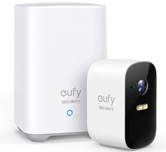 Eufy eufyCam 2C 1-Cam Wireless Home Security System Kit White T88301D1 Like New