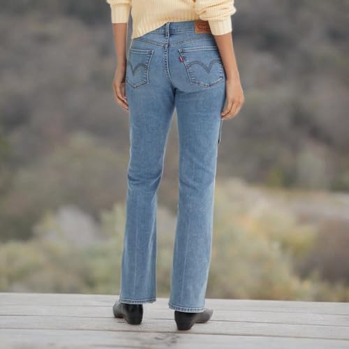 LEVI'S WOMEN'S CLASSIC BOOTCUT JEANS SIZE: WOMEN 31X32 (12M) - BLUE (NEW) - Brand New