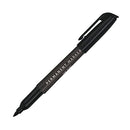 OFFICE DEPOT 100% RECYCLED PERMANENT MARKERS, FINE POINT, BLACK 12PK OD88669 - Brand New