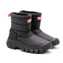 HUNTER WOMEN'S INTREPID INSULATED SHORT SNOW BOOTS, BLACK - SIZE: WOMEN 8 - Like New