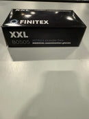 GENERIC BLACK NITRILE DISPOSABLE GLOVES 5MIL (XX-LARGE (PACK OF 90)) - BLACK - Brand New